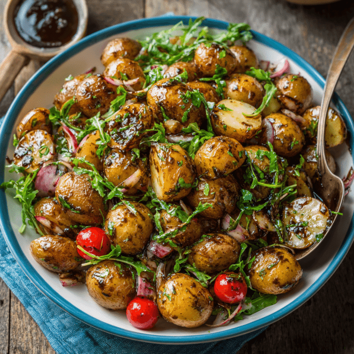 Irresistible Balsamic Potato Salad Recipe