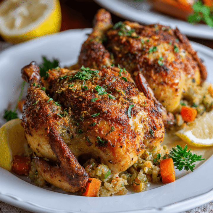 Stuffed Cornish Hens Recipe