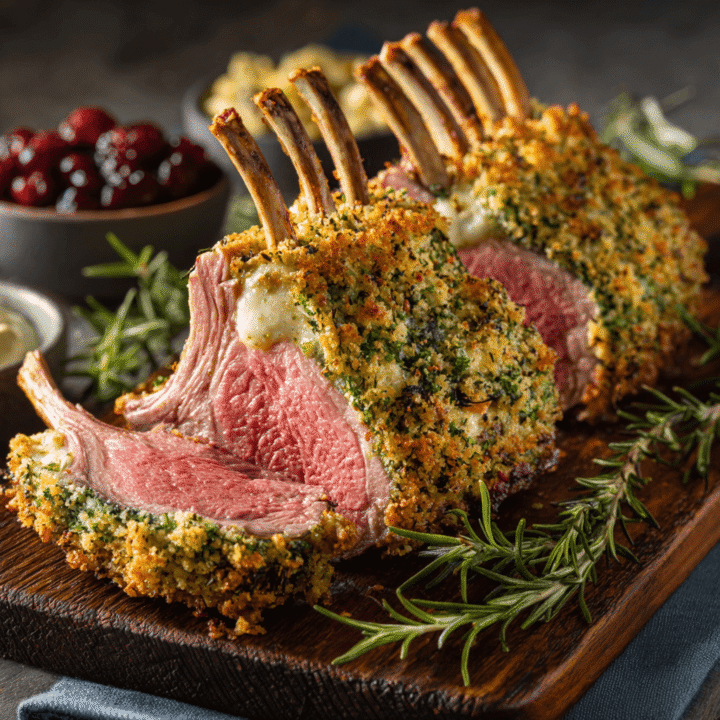 Herb-Crusted Rack of Lamb Recipe