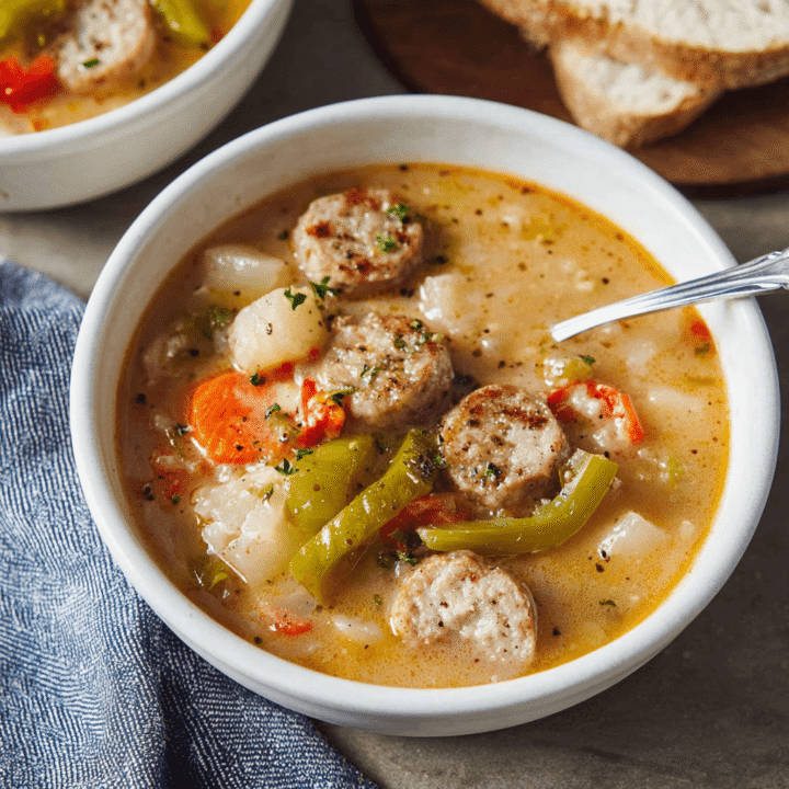 Easy Bratwurst Soup Recipe