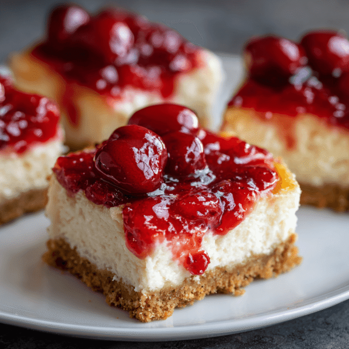 Cherry Cheesecake Bars Recipe