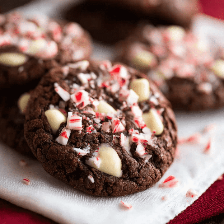 Double Chocolate Peppermint Cookies Recipe