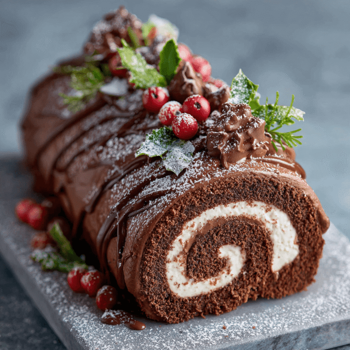 Chocolate Yule Log (Bûche de Noël) Recipe