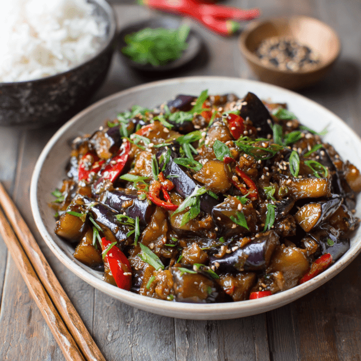 Chinese Eggplant with Garlic Sauce Recipe