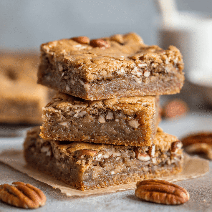 Brown Butter Pecan Blondies Recipe