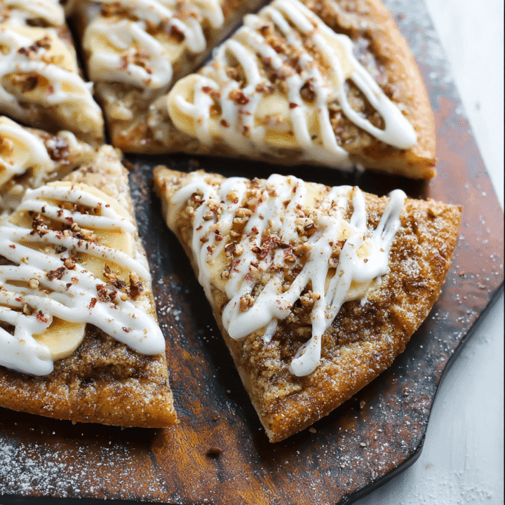 Delicious Cinnamon Dessert Pizza Recipe