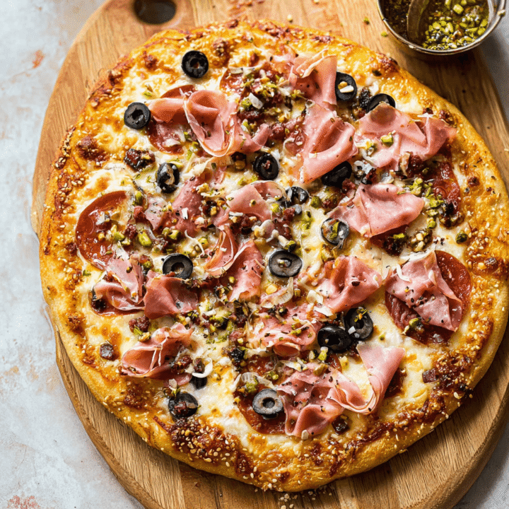 Muffuletta Pizza Recipe
