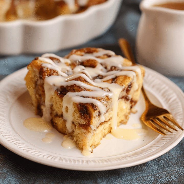 Cinnamon Roll Bread Pudding Recipe