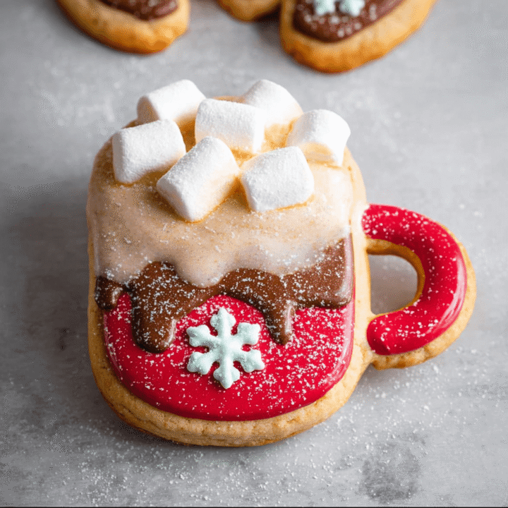 Hot Chocolate Mug Sugar Cookies Recipe