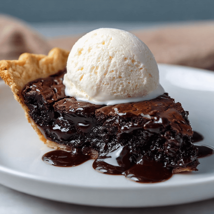 Hot Fudge Pie Recipe