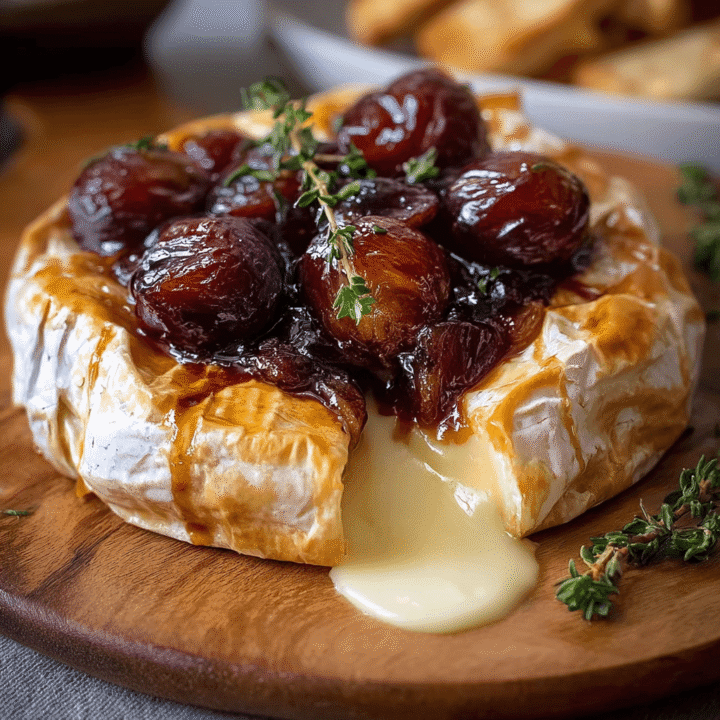 Plum Baked Brie Recipe