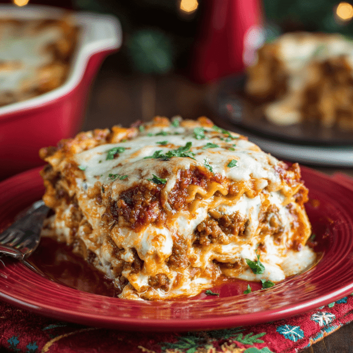 Christmas Eve Lasagna Recipe
