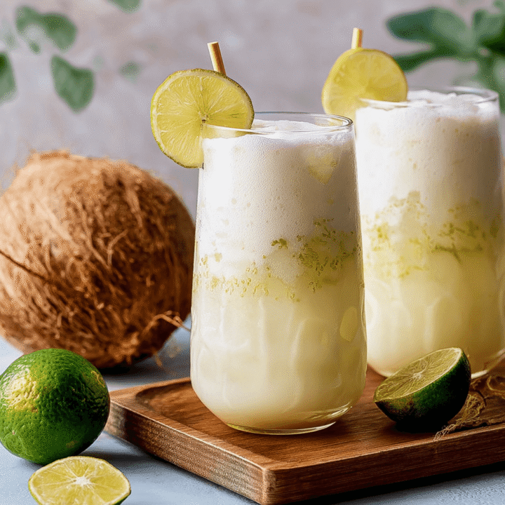 Brazilian Lemonade with Coconut Recipe