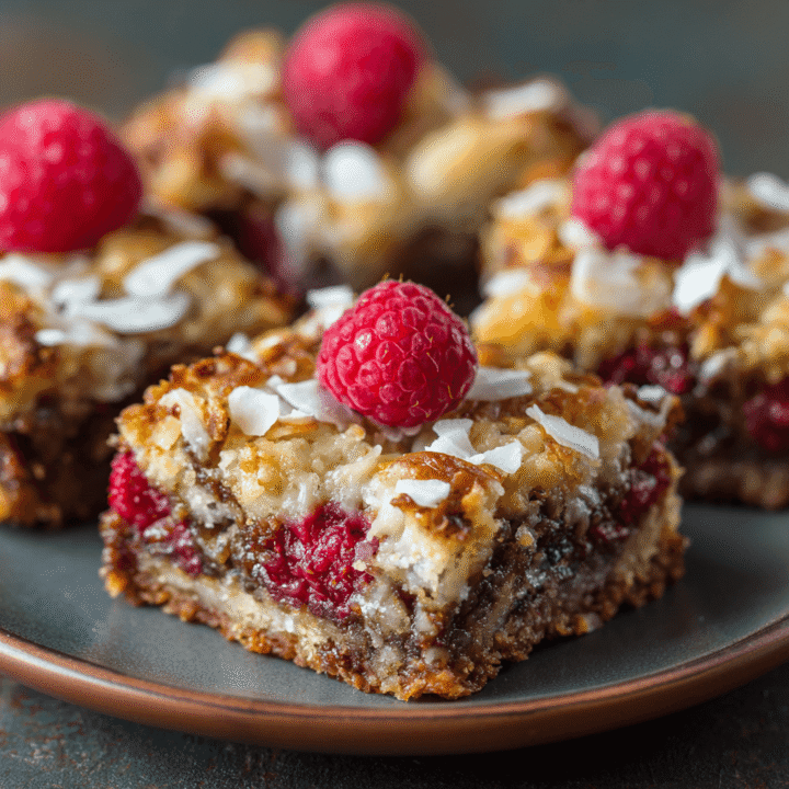 Raspberry Coconut Magic Bars Recipe