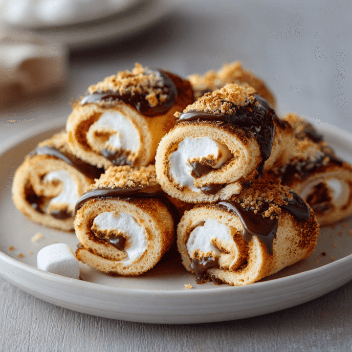 Melt-In-Your-Mouth S’mores Roll-Ups Recipe