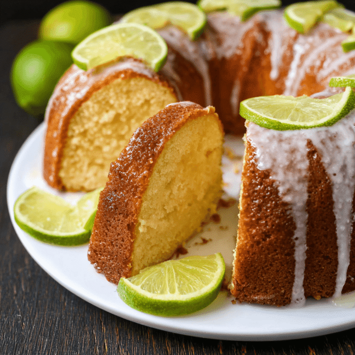 Moist & Tangy Key Lime Pound Cake Recipe