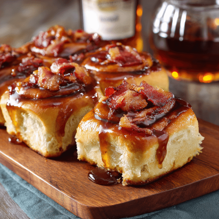 Maple Bacon Bourbon Rolls Recipe