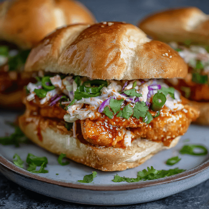 Spicy Bang Bang Chicken Sandwich Delight Recipe