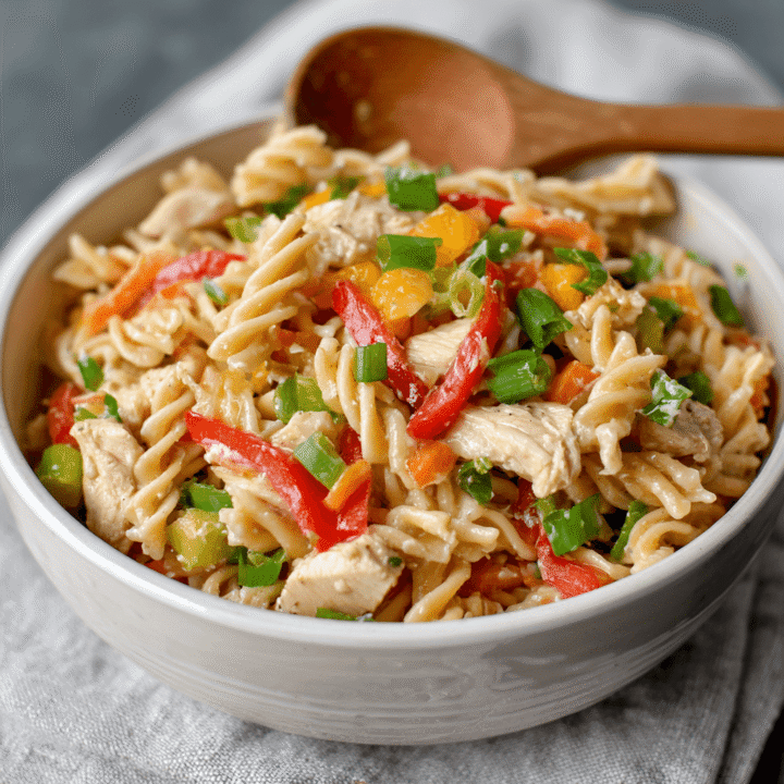 Chinese Chicken Pasta Salad Recipe