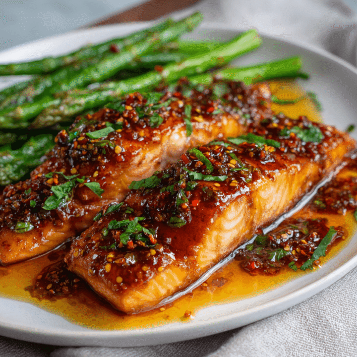 Sweet and Spicy Hot Honey Salmon Recipe