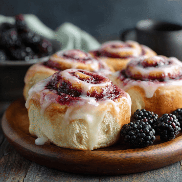 Blackberry Cinnamon Rolls Recipe