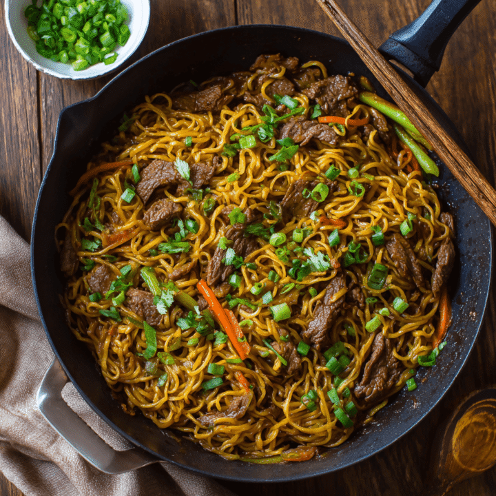Hoisin Beef Noodles Recipe