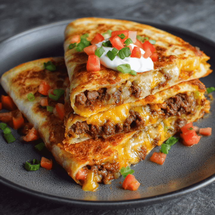 Smashburger Quesadillas Recipe