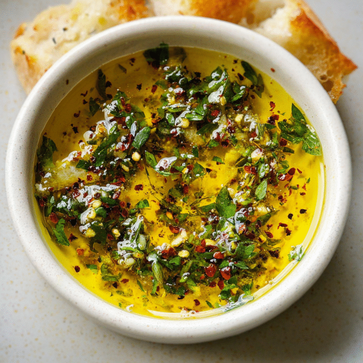 Garlic and Olive Oil Dip Recipe