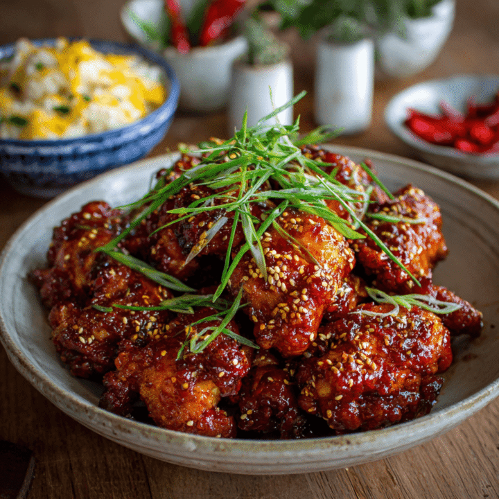 Spicy Korean Fire Chicken (Buldak) Recipe