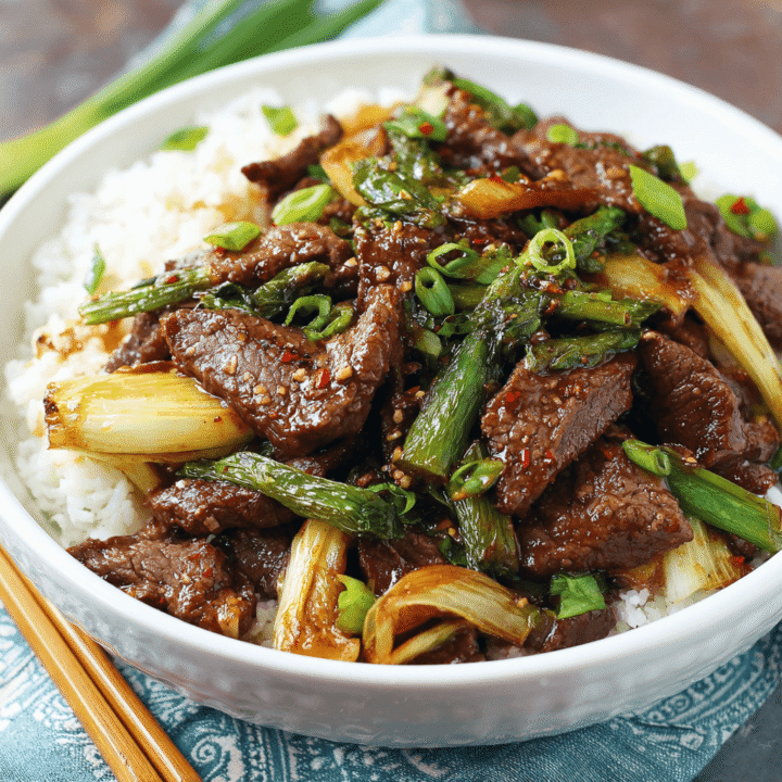 Scallion Beef Stir Fry Recipe