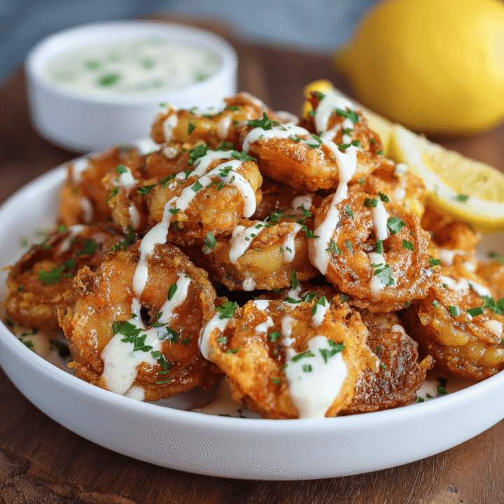 Crispy Cajun Shrimp with Creamy Sauce Recipe