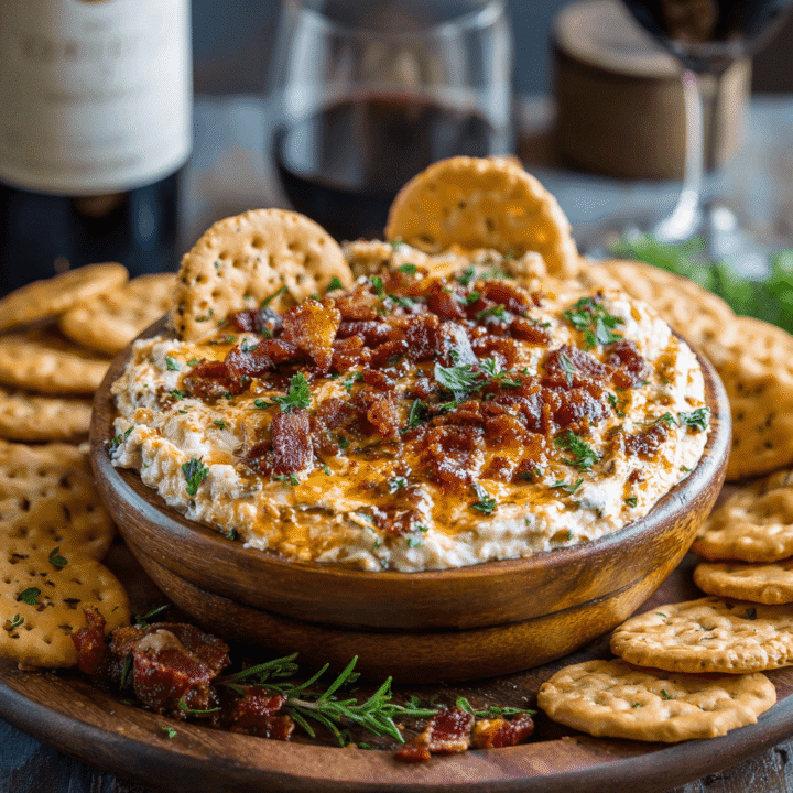 Maple Bourbon Bacon Cheddar Dip Recipe