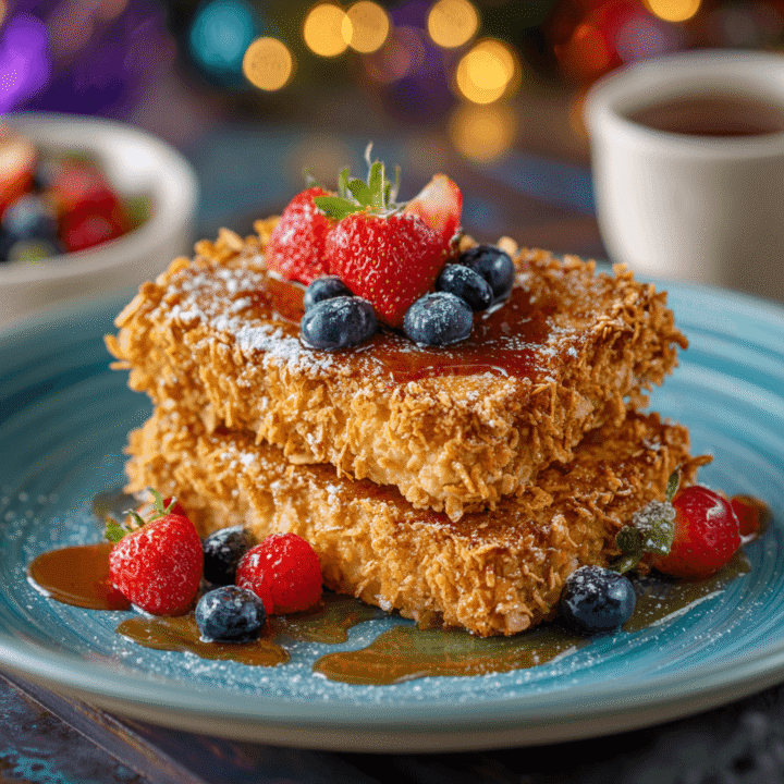 Disneyland Cornflake Crusted French Toast Recipe