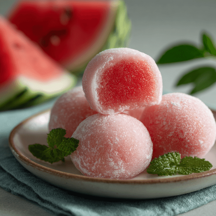 Watermelon Mochi Recipe