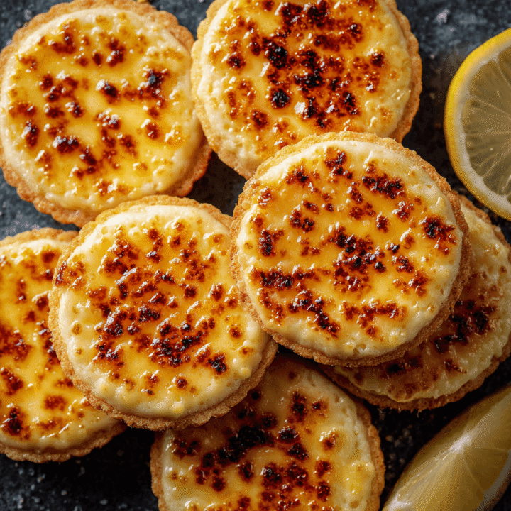Mouth-Watering Lemon Curd Crème Brûlée Cookies Recipe