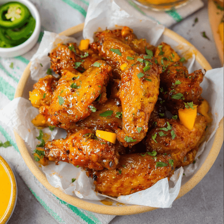 Mango Habanero Wingstop Chicken Wings Recipe