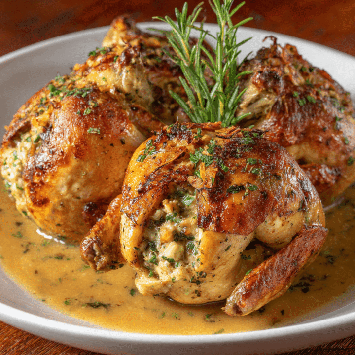 Stuffed Cornish Game Hens Recipe