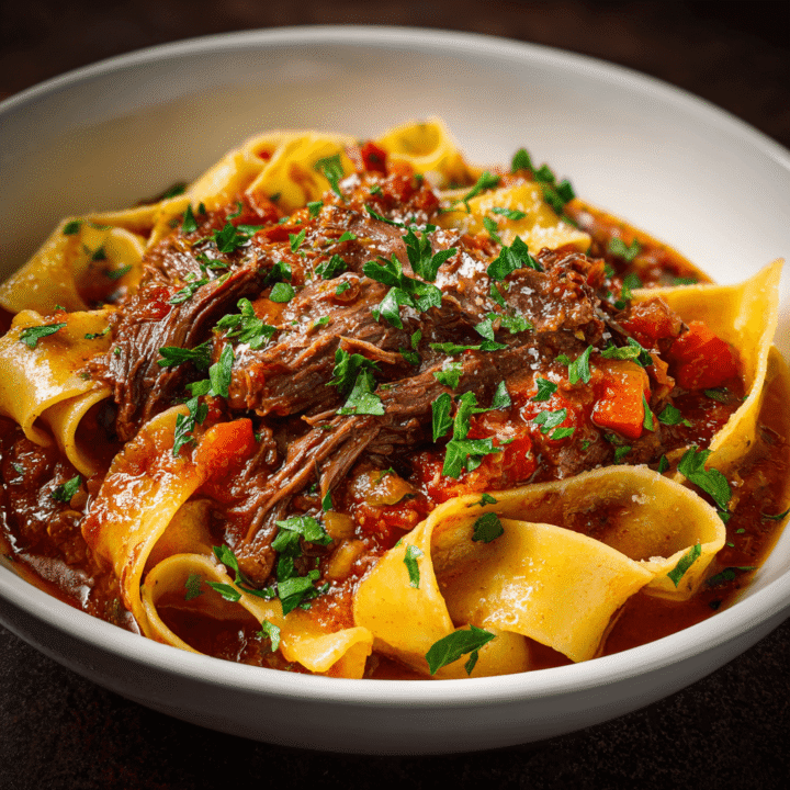 Dutch Oven Short Rib Ragu with Pappardelle Recipe