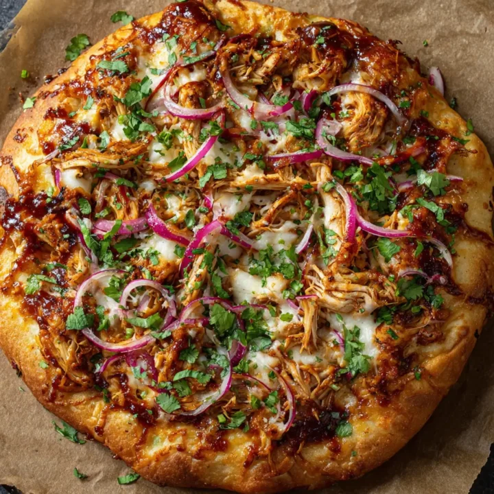 Amazing BBQ Chicken Pizza