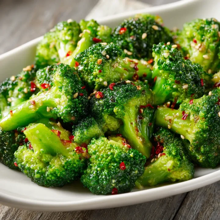 Broccoli with Garlic Sauce