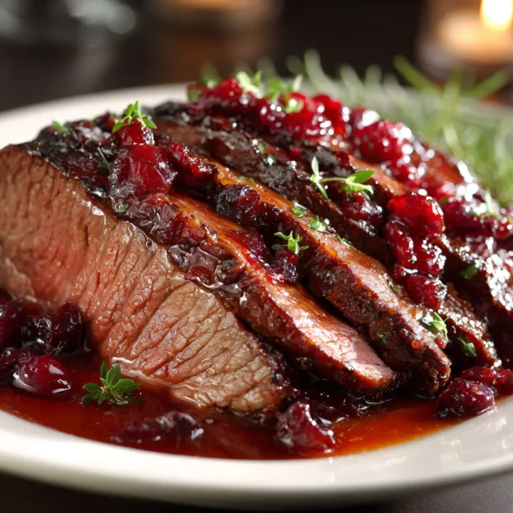 Cranberry Roast Beef Recipe