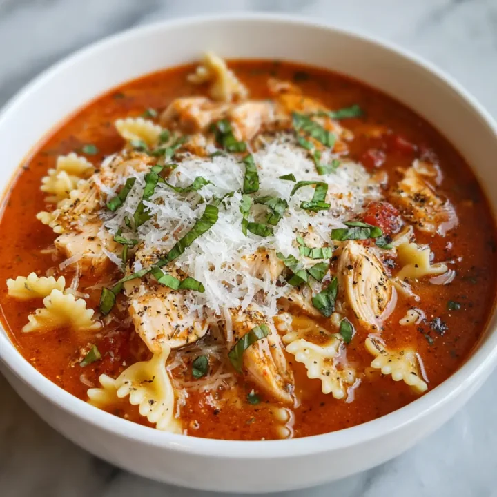 Tasty Crockpot Chicken Parmesan Soup Recipe