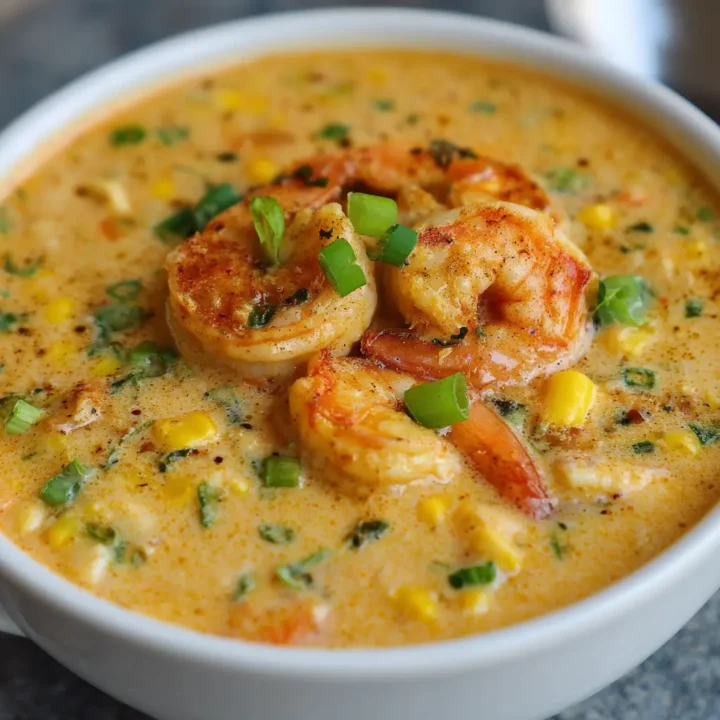 New Orleans Shrimp and Corn Bisque