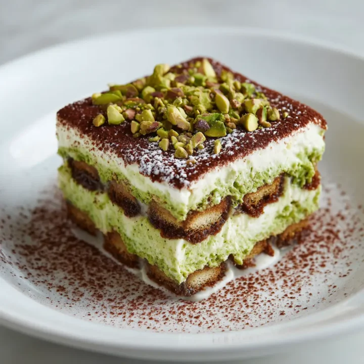 Pistachio Tiramisu
