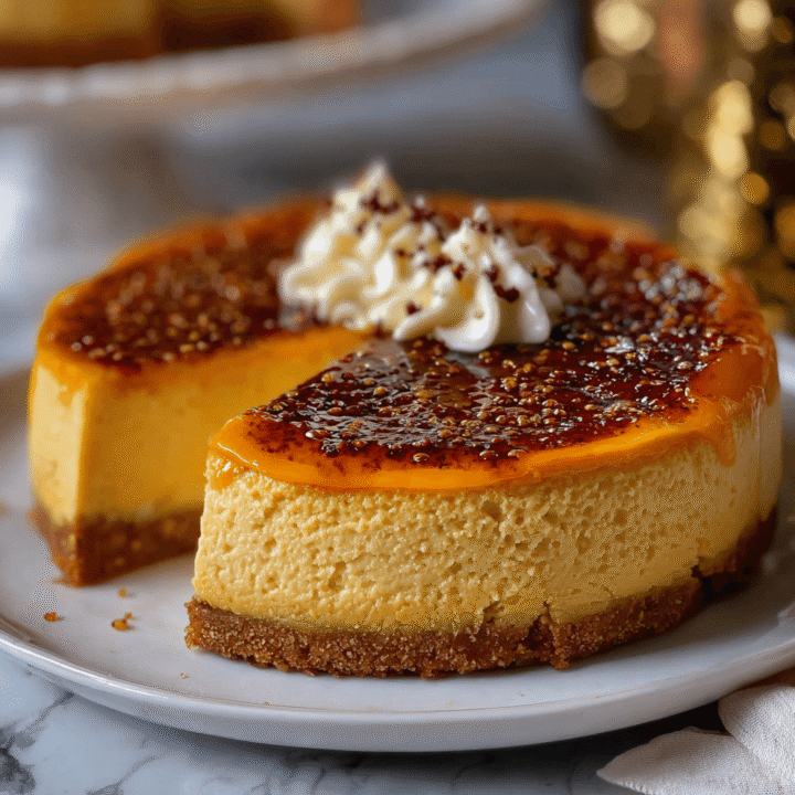 Crème Brûlée Pumpkin Cheesecake Recipe