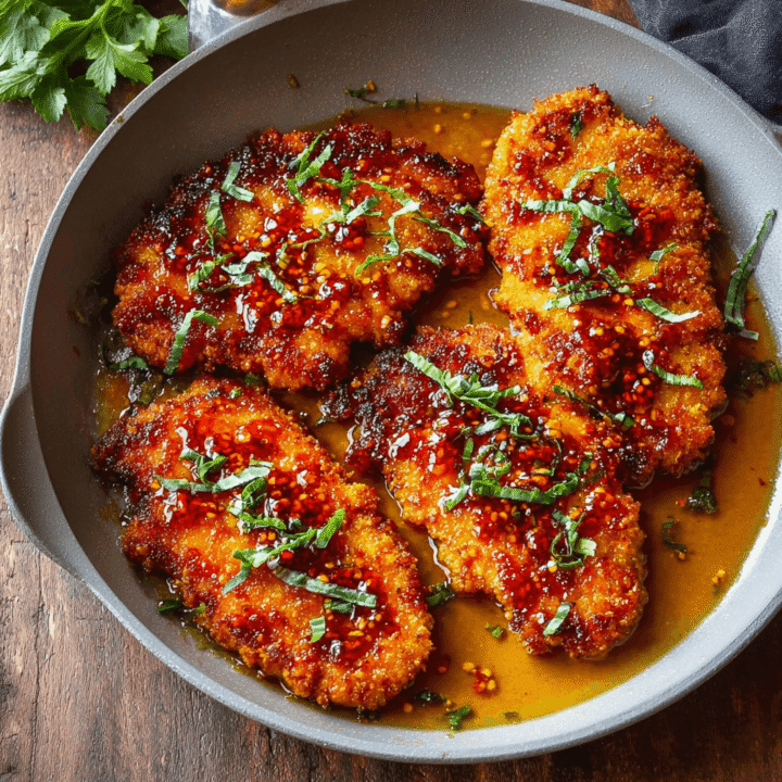 Hot Honey Chicken Cutlets Recipe