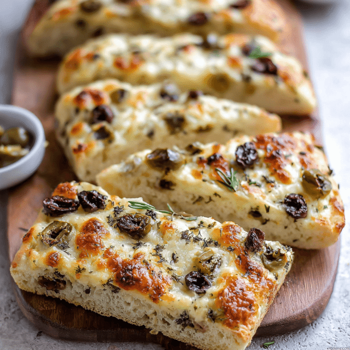 Olive Cheese Bread Recipe