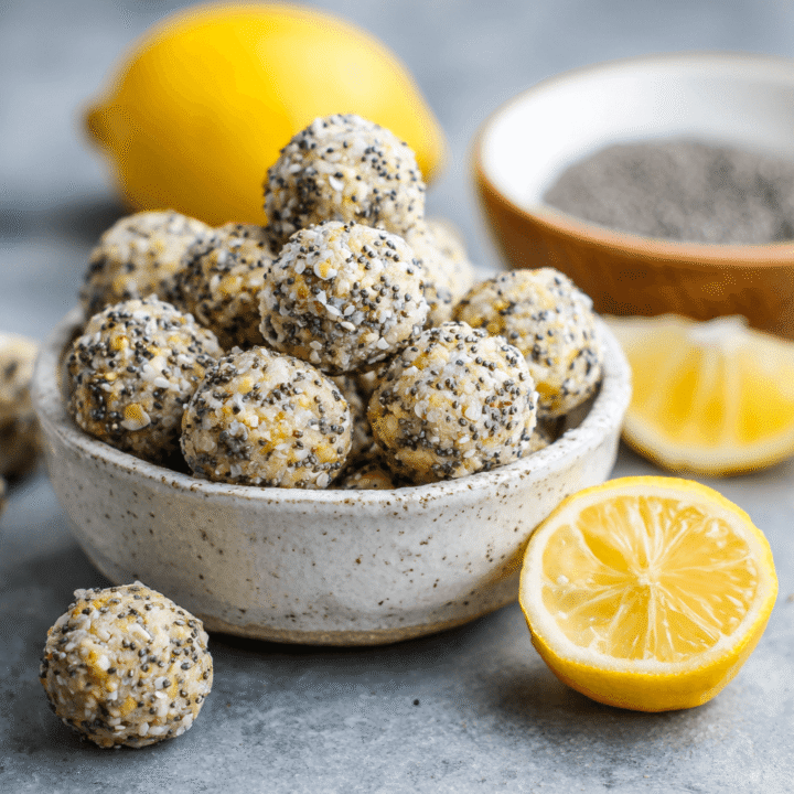 Lemon Poppy Seed Energy Bites Recipe