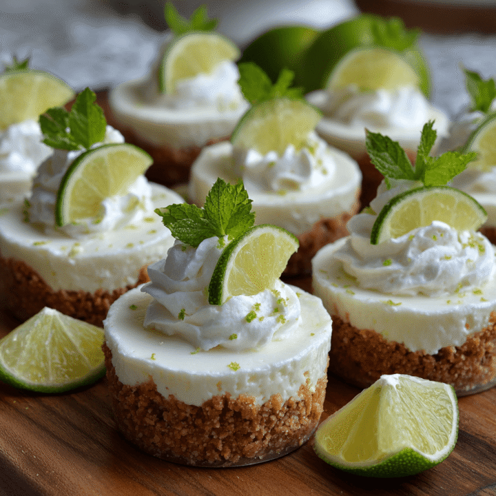 No-Bake Mini Key Lime Pie Recipe