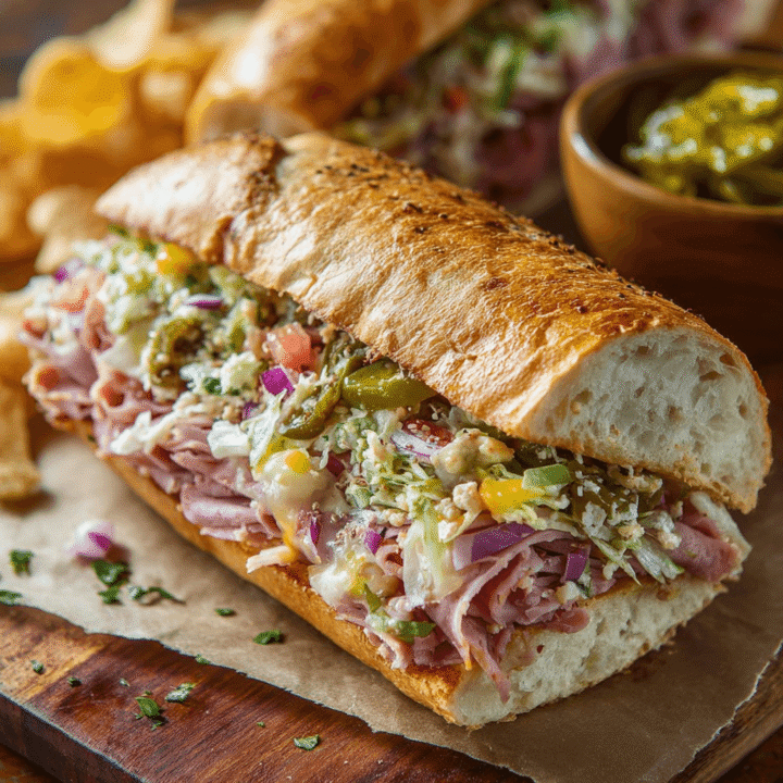 Cuban Chopped Grinder Sandwich Recipe